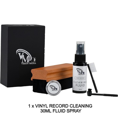 Vinyl record cleaner kit - record,