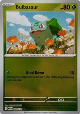 001/132 BULBASAUR REVERSE HOLO MEGA EVOLUTION POKEMON CARD