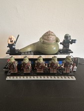 Star Wars Villains Jabba The Hutt Customised Custom Lego Minifigures