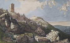1832 print Carn Brea near St