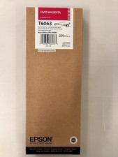 Genuine Epson T6063 Vivid