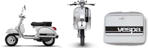 Scooter stickers side panel - scooter,
