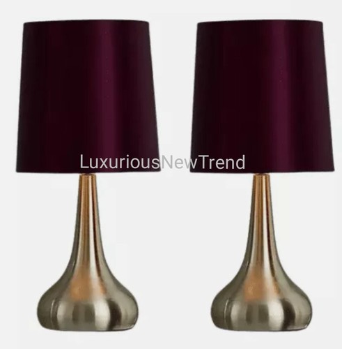 Satin purple shade chrome - 2x,