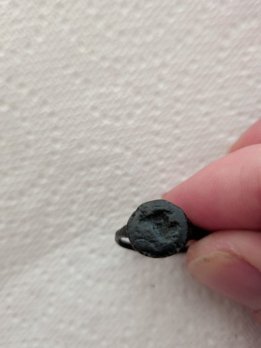 Medieval roman signet ring - signet,