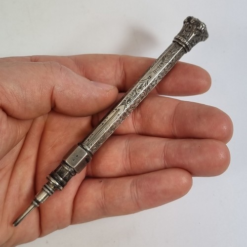 Antique silver propelling - antique,