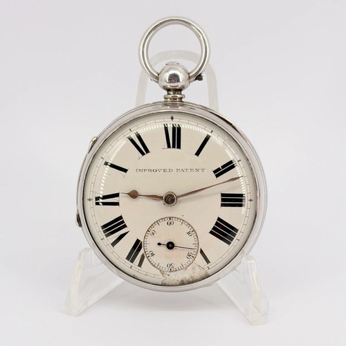 Antique silver fusee pocket - antique,