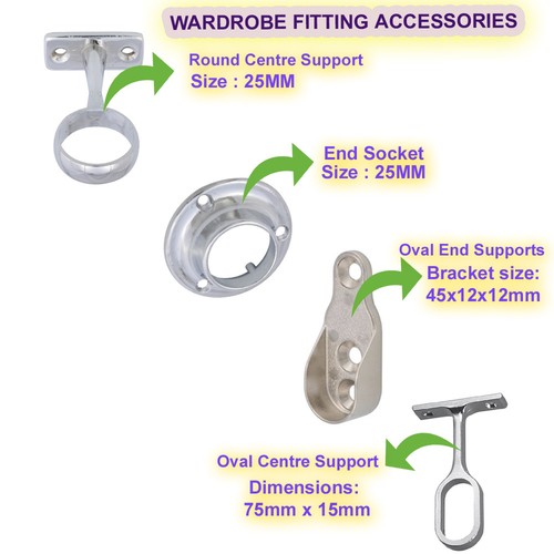 Wardrobe fitting accessories - wardrobe,