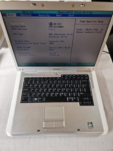 Dell inspiron 1501 amd athlon - dell,