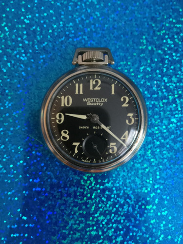 Westclox scotty pocket watch - scotty,