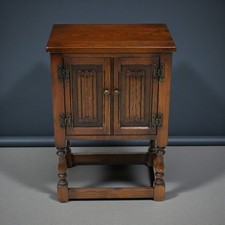 Old Charm Pedestal Cabinet