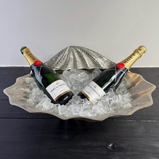 Clamshell Solid Champagne Ice