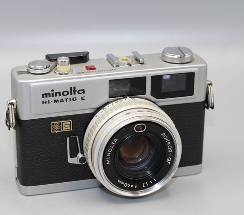 Minolta matic e 35mm - minolta, hi-matic