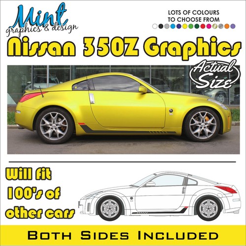 Nissan 350z side stripes - 350z, gt