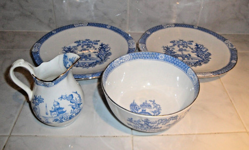 Antique english willow - english, pattern