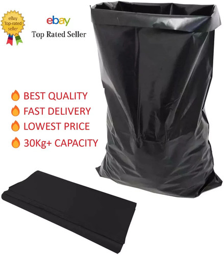 Black rubble sacks builders - sacks,