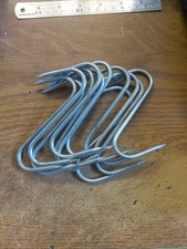 Qty 10  Meat Hooks 11cm X 5cm  