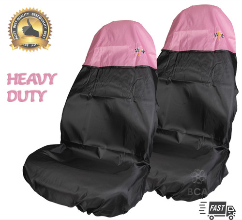Pink top front car - pink, covers