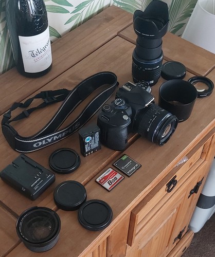 Olympus 520 kit incl - kit, body