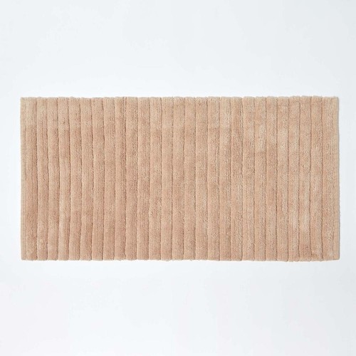 Cotton ribbed spa style beige - cotton,