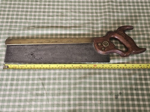 Beautiful brass tenon saw - ,