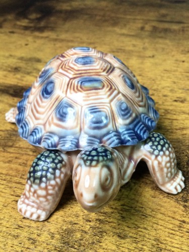 Vintage wade porcelain turtle - porcelain,