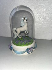 LIMITED EDITION Hand Painted Franklin Mint “Rainbow Of Love” Figurine Globe
