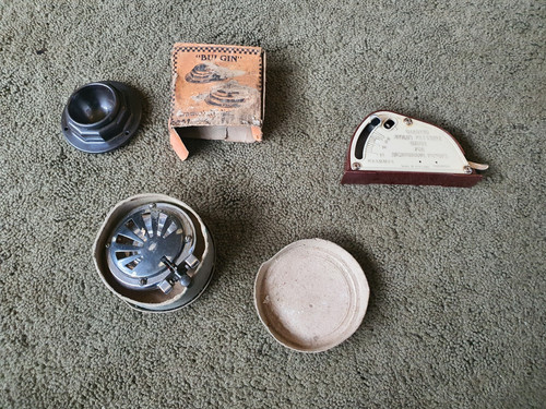 Vintage record player - record,