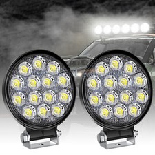 2X Round LED Work Lights