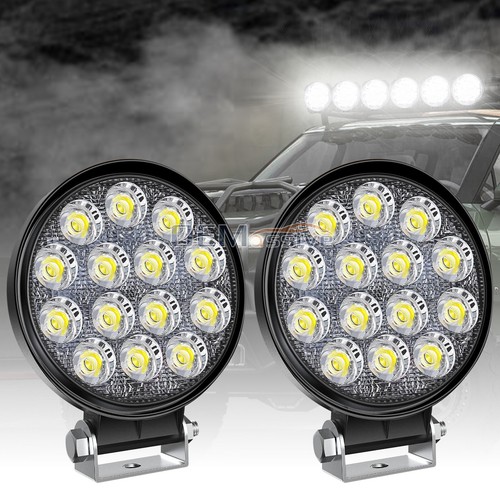 Round led work - 2x, lights