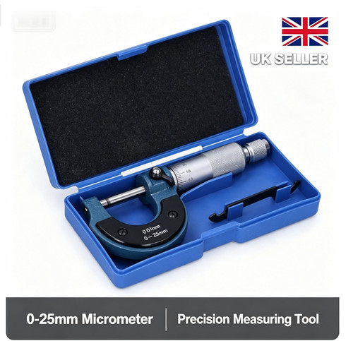 Outside micrometer 25mm - outside, 0-25mm