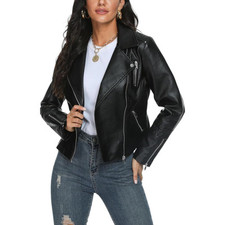 Women's Biker Jacket Black