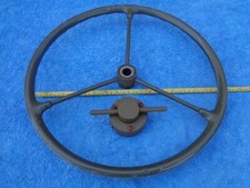 WW2 Willy's MB Ford GPW Airborne JEEP Original Steering Wheel. Military Vehicle