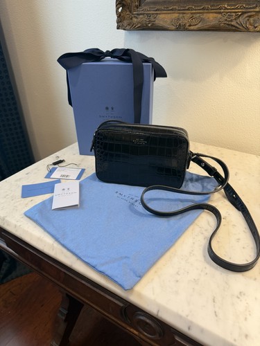 Smythson bond street navy - smythson,