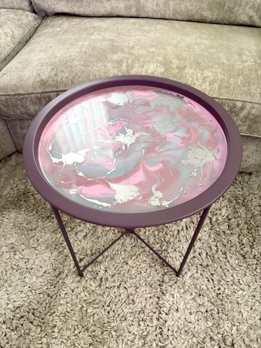 Purple galaxy table - purple,