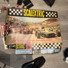 Scalextric Grand Prix 50 Vintage Set 1960s - in Original Box with Instructions