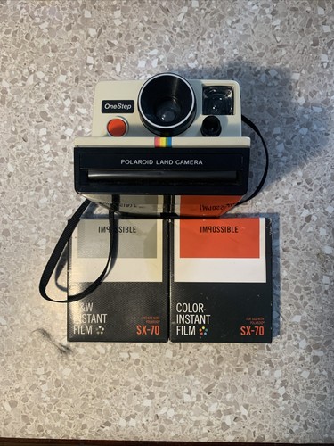 Vintage polaroid one - polaroid, land