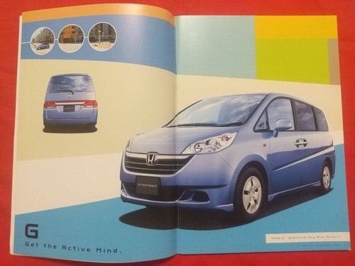 Honda step wagon catalog 2006 - wagon,