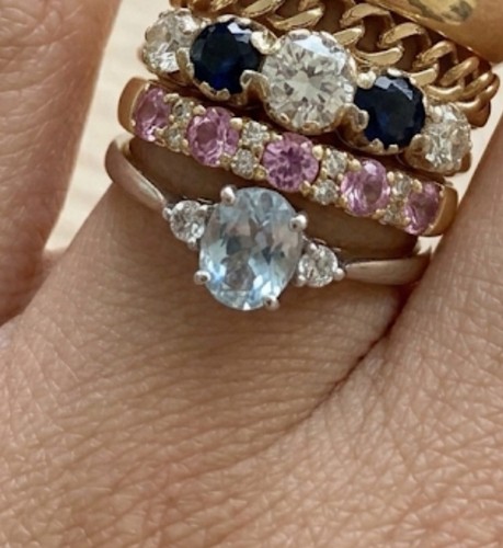 Vintage 9ct gold - job, lot