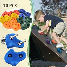 Rock Climbing Holds Climbing Stones Kids Children Wood Wall Playground Game Hold