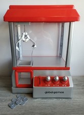 Toy Candy Sweet Catcher Grabber Vending Machine With Plastic Coins 