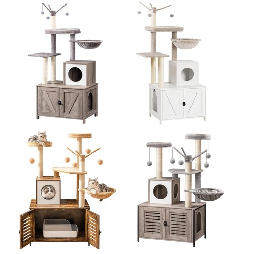 Hoobro cat tree with litter - hoobro,