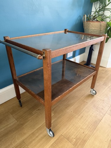 Vintage danish teak two tier - two,