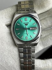 Vintage Seiko 5 Automatic Mens Watch 7009 Day-Date Japan