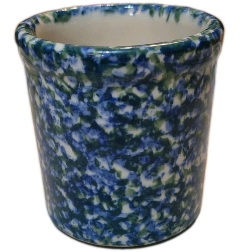 Roseville spongeware henn - roseville,