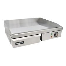 Hard Chrome Commercial Electric Griddle Single Zone 55cm 3kW 230V