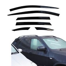 Auto Clover Wind Deflectors Set for BMW X5 E70 2007 - 2013 (6 pieces)