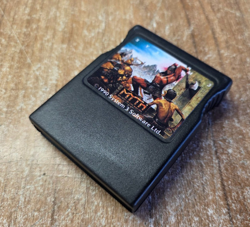 Commodore c64 myth cartridge - myth,