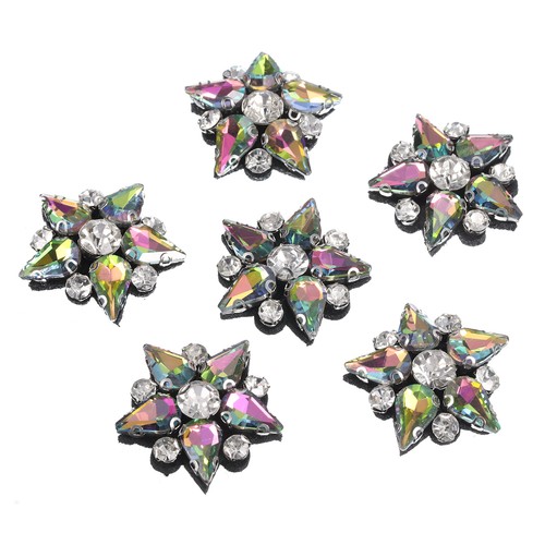 6pcs handmade star beaded - handmade,