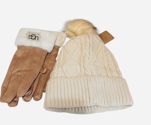 Winter ugg gloves - winter, beanies