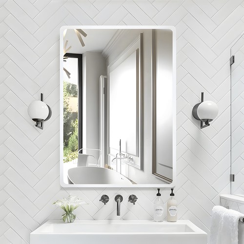 Bathroom led mirror anti fog - bathroom,